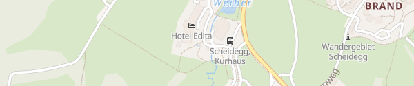 Karte Kurhaus Scheidegg