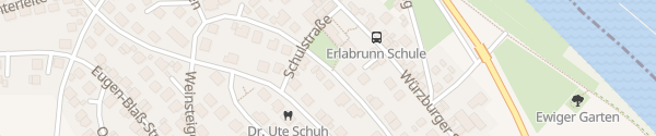 Karte Graf-Rieneck-Straße Erlabrunn