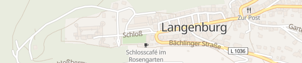 Karte Deutsches Automuseum Schloss Langenburg Langenburg
