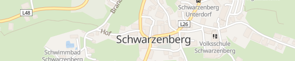 Karte Gasthof Hirschen Schwarzenberg