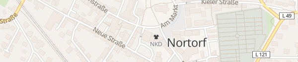 Karte Marktplatz Nortorf
