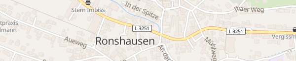 Karte Baumelbank Kasselerstraße Ronshausen