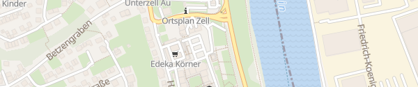 Karte Marktplatz Neue Mitte Zell am Main