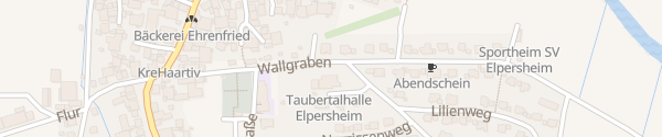 Karte Taubertalhalle Elpersheim Weikersheim