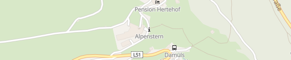 Karte Panoramahotel Alpenstern Damüls