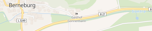 Karte Gasthaus Gonnermann Sontra