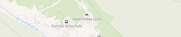 Karte Hotel Hohes Licht Damüls
