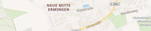 Karte Waldstraße Ulm