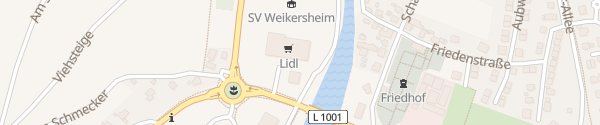 Karte Lidl Weikersheim