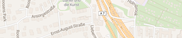 Karte Liebermannstraße Hamburg