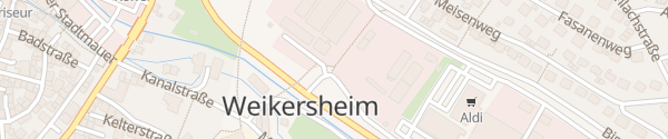 Karte Talstraße Weikersheim