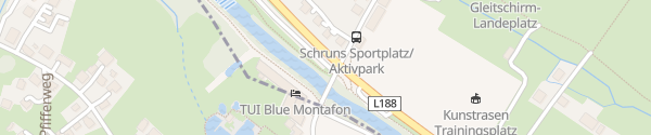 Karte Aktivpark Montafon Schruns