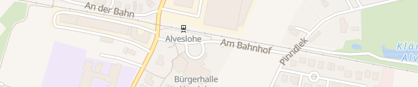 Karte Bahnhof Alveslohe