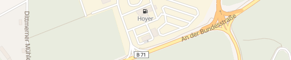 Karte Burger King Hoyer Autohof Soltauer Heide Soltau