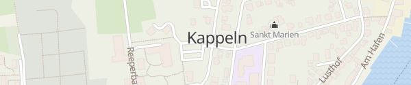 Karte Parkplatz Scheunenfeld P5 Kappeln