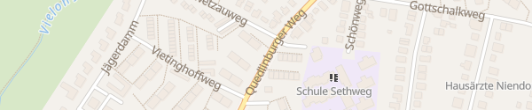 Karte Quedlinburger Weg Hamburg