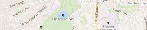 Karte Cheltenham Park Göttingen