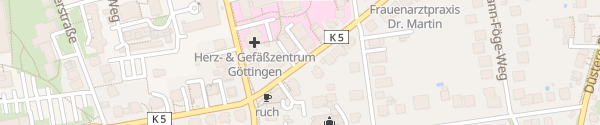 Karte Nikolausberger Weg Göttingen