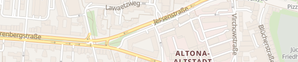 Karte Parkplatz Jessenstraße Hamburg