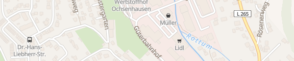 Karte Mercedes Autohaus Moll Ochsenhausen