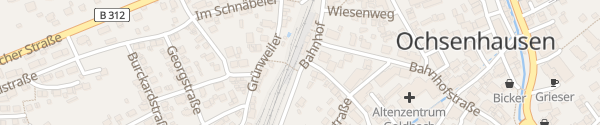 Karte Bahnhof Ochsenhausen