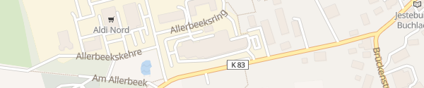 Karte Volkswagen Autohaus Kuhn+Witte Jesteburg