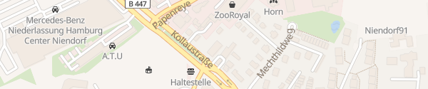 Karte Telekom Kollaustraße Hamburg