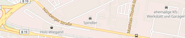 Karte Spindler SEAT Zentrum Würzburg