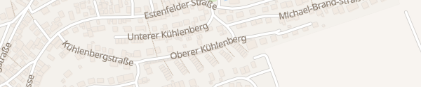 Karte Oberer Kühlenberg Würzburg