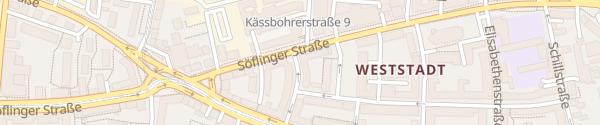 Karte Yorckstraße Ulm