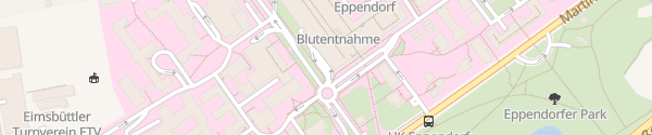 Karte Parkhaus UKE Eppendorf Hamburg