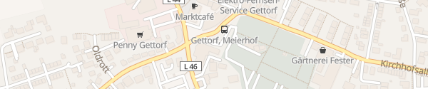 Karte Hotel Stadt Hamburg Gettorf