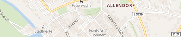 Karte Rathofplatz Bad Sooden-Allendorf