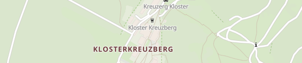 Karte E-Bike Ladesäule Kloster Kreuzberg Bischofsheim