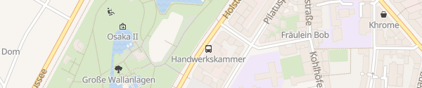 Karte Holstenwall Handwerkskammer Hamburg