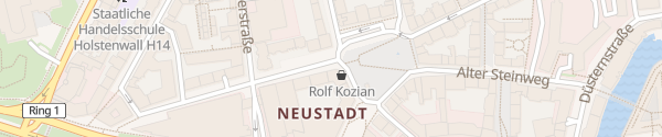 Karte Neuer Steinweg 3 Hamburg