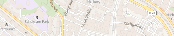Karte Neue Straße Hamburg