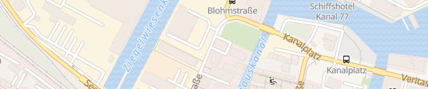 Karte Blohmstraße Hamburg