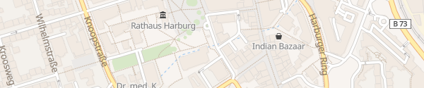 Karte Harburger Rathausplatz Hamburg