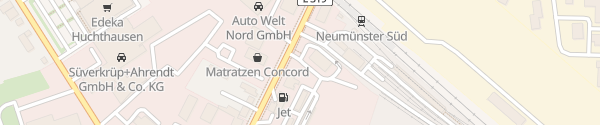 Karte McDonald's Altonaer Straße Neumünster