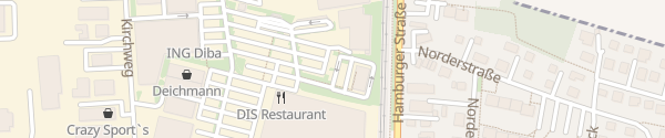 Karte McDonald's Henstedt-Ulzburg