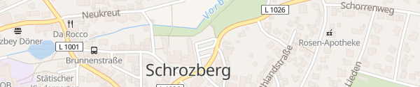 Karte Rathaus Schrozberg