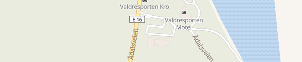 Karte IONITY Valdresporten Nes i Ådal