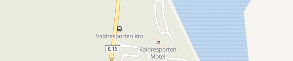 Karte Valdresporten Nes i Ådal