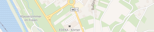Karte EDEKA Körner Randersacker
