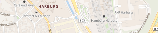 Karte Hannoversche Straße Hamburg