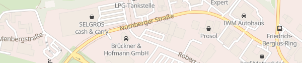 Karte Spindler Volkswagen Zentrum Würzburg