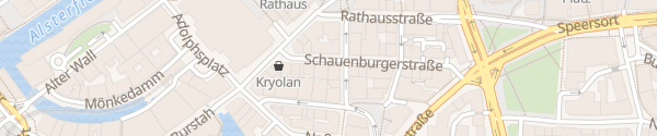 Karte Schauenburgerstraße Hamburg