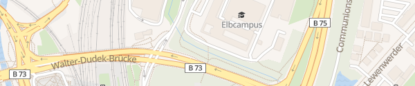 Karte ELBCAMPUS Hamburg