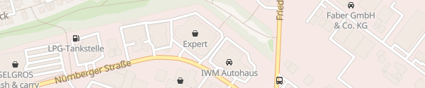 Karte Ladenetz Expert Markt Würzburg